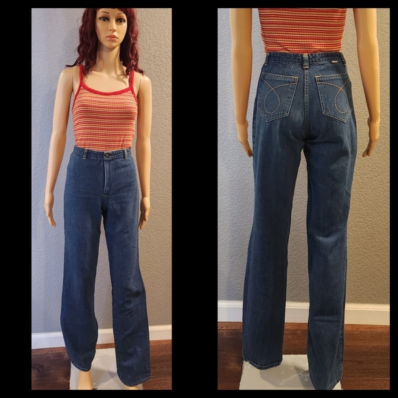 Awesome 70s VTG Jeans - Picture 1 of 16